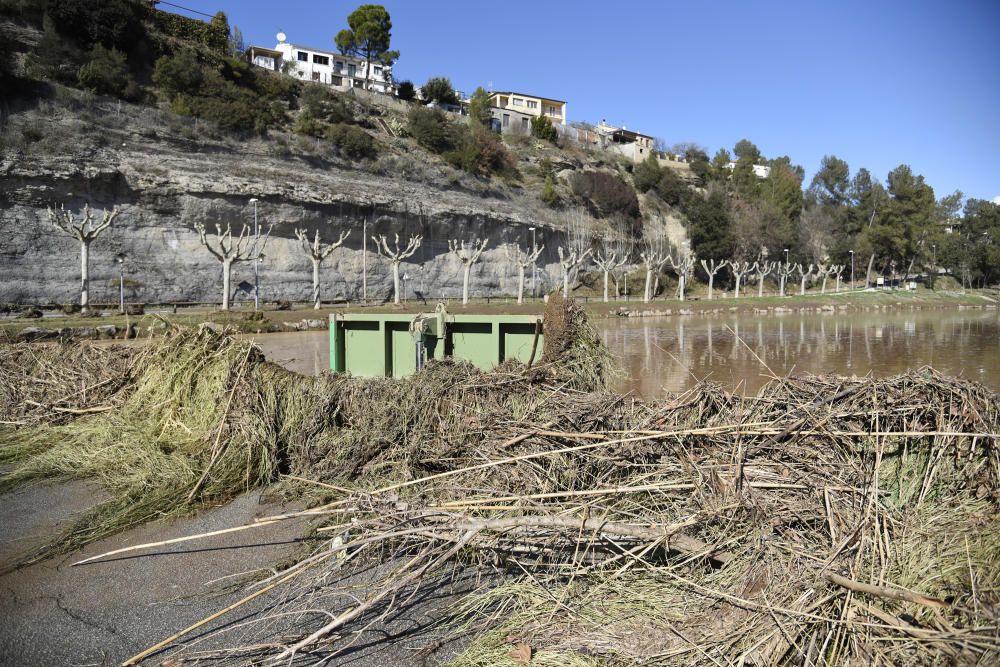 Crescuda del riu a Navarcles