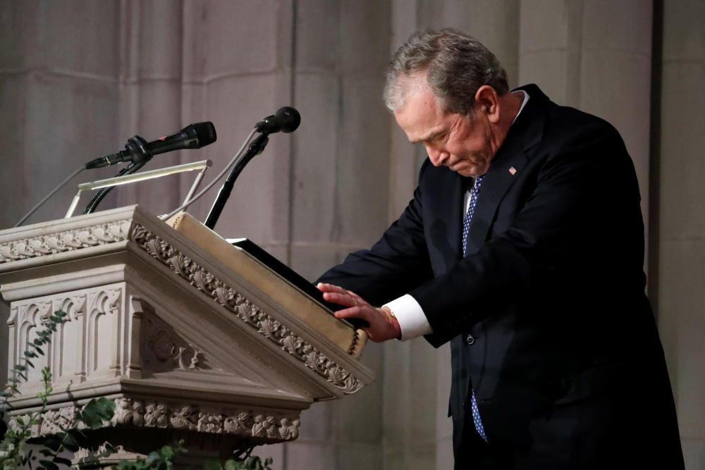 Funeral service for the former U.S. President ...