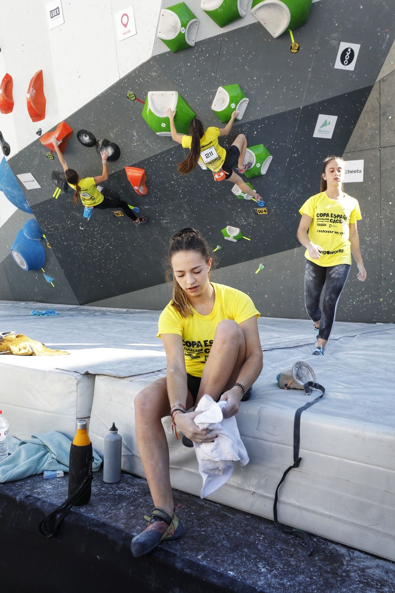 Campeonato de España de Escalada de Bloque y Velocidad y Copa de España de Velocidad en Cáceres