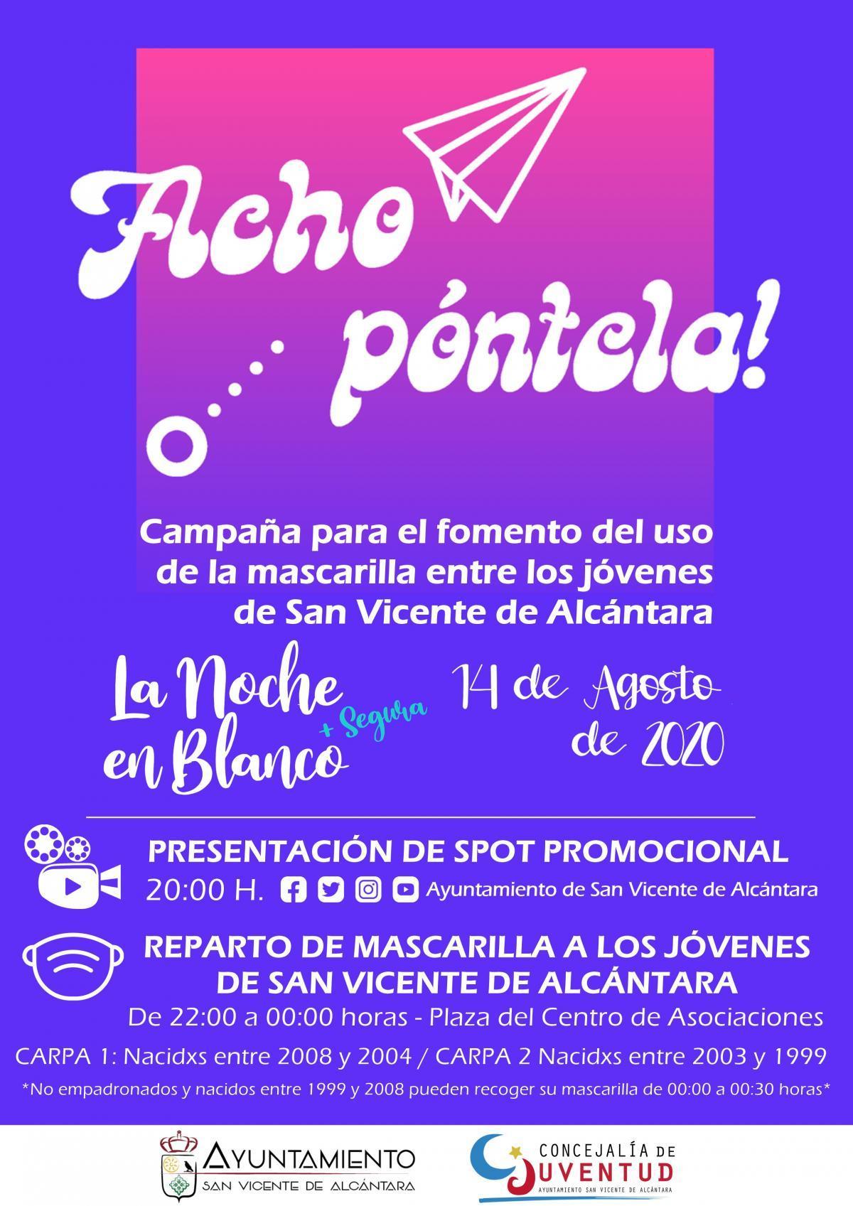 La Noche en Blanco y Músicos en Movimiento en San Vicente de Alcántara