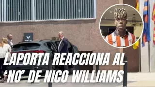 Laporta ya se 'olía' lo de Nico la noche anterior