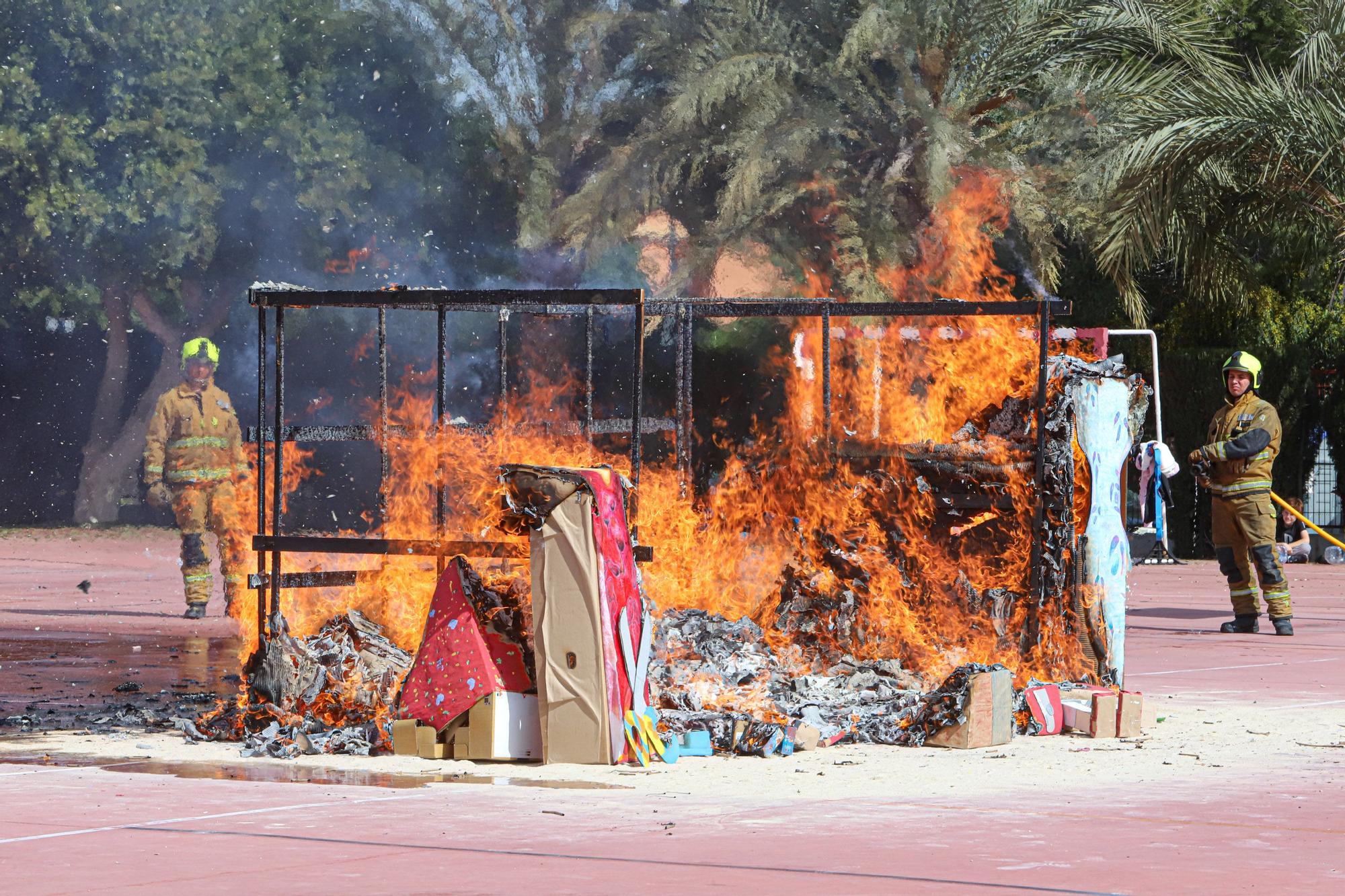 Cremà de Fallas en el CEIP Los Dolses