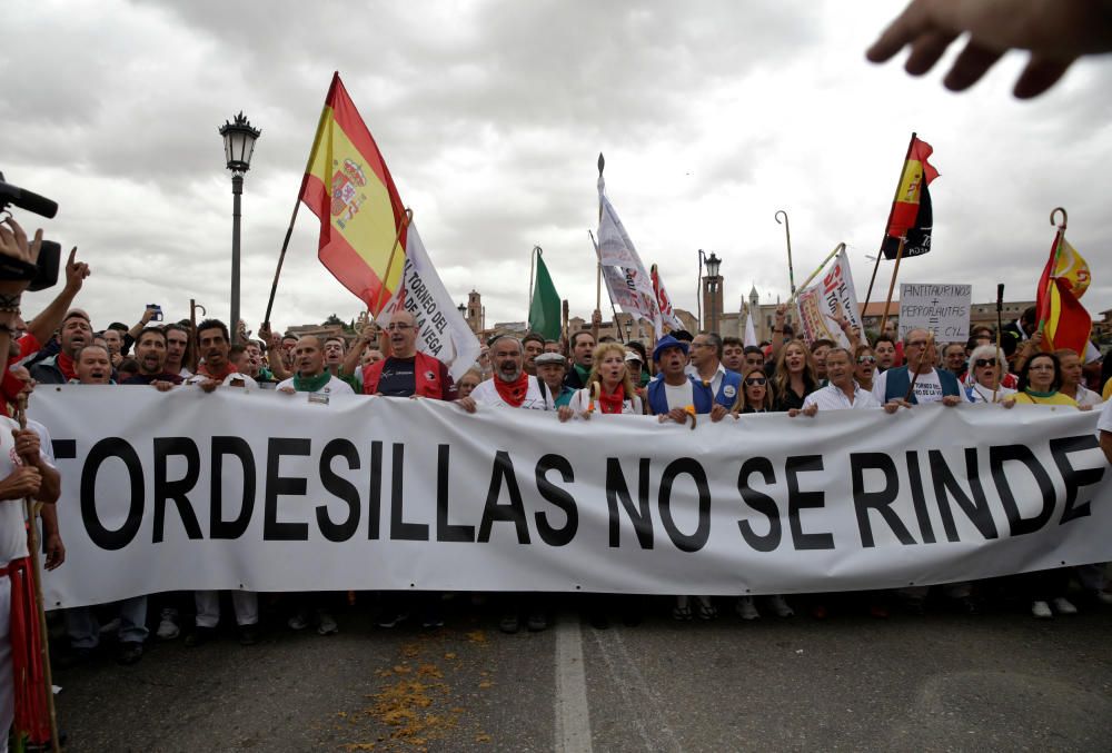 Toro de la Peña en Tordesillas