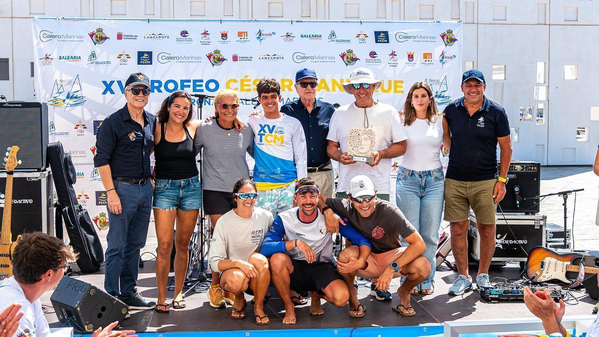 ‘Maeña 9’ se proclama campeón absoluto del XV Trofeo César Manrique de Cruceros en Lanzarote