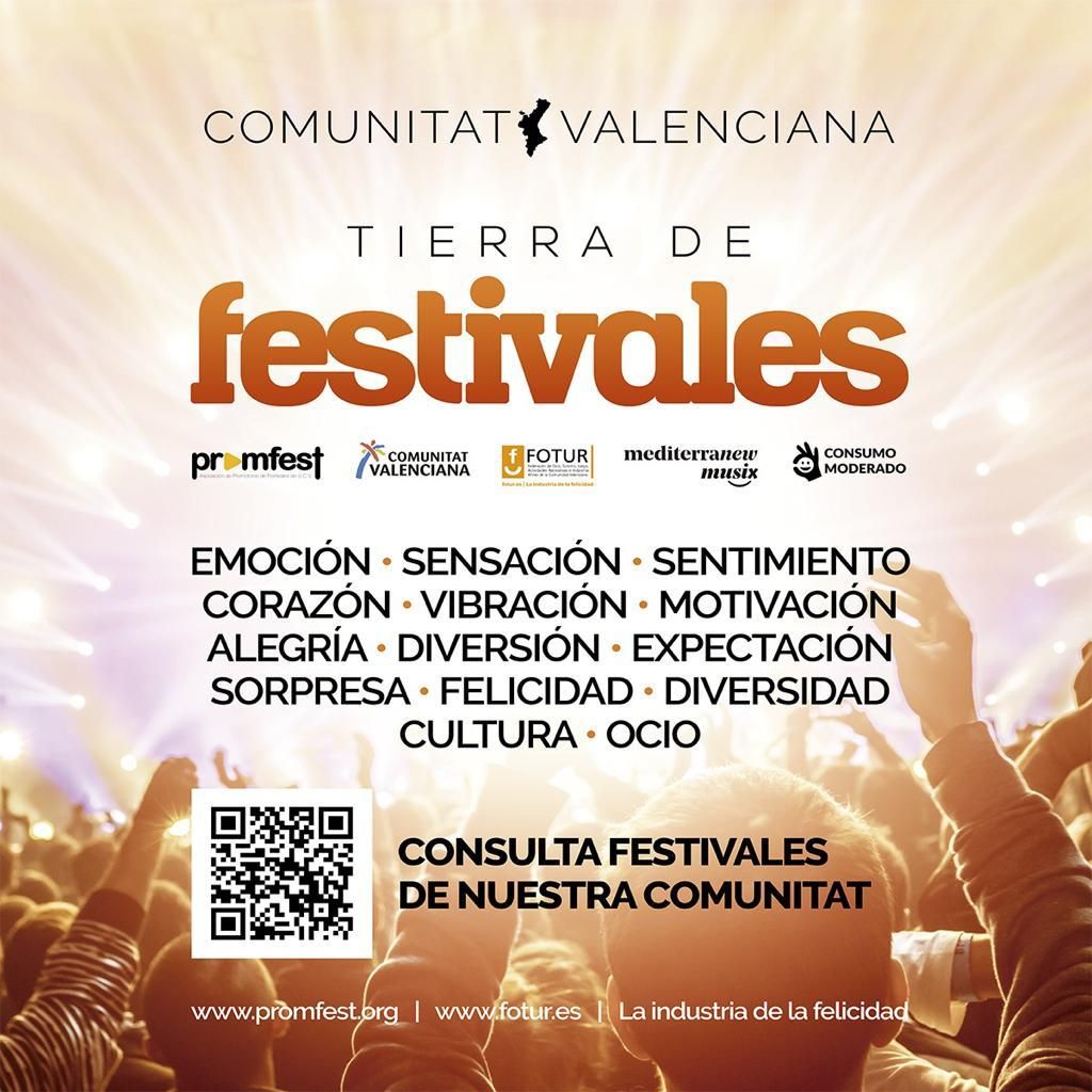 La Comunitat Valenciana, tierra de festivales. 