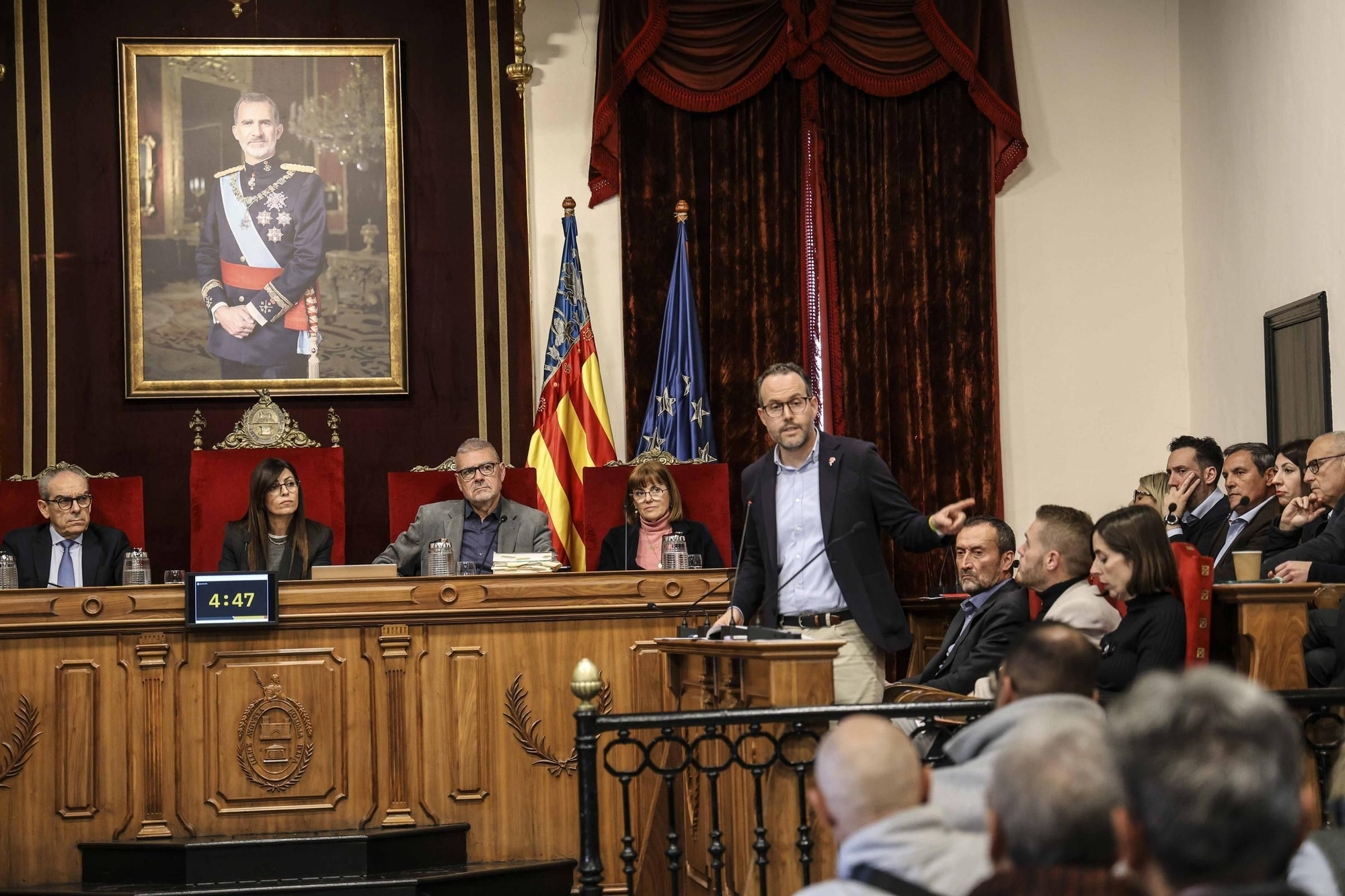 Así ha sido la sesión extraordinaria del Pleno de Elche este lunes 4 de febrero