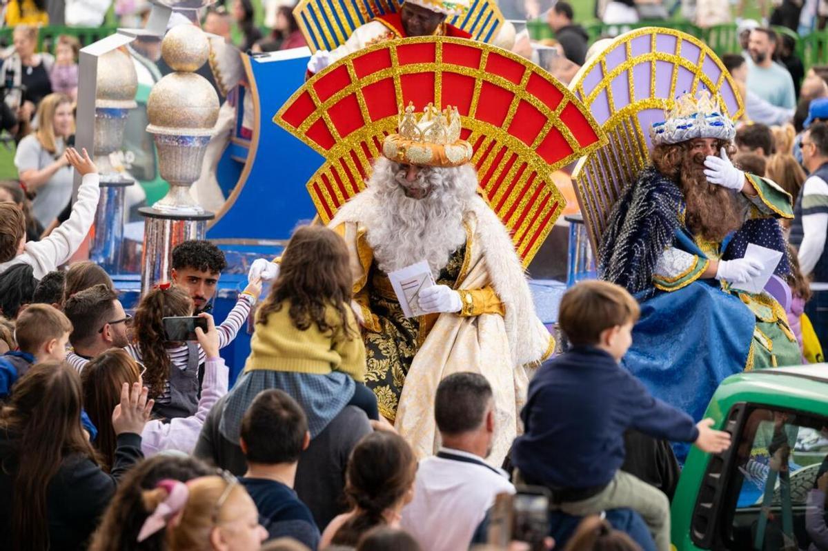 Llegada de los Reyes Magos de Oriente a Gáldar