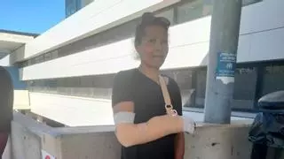 Una mujer herida tras sufrir el ataque de tres pitbulls en Sant Josep