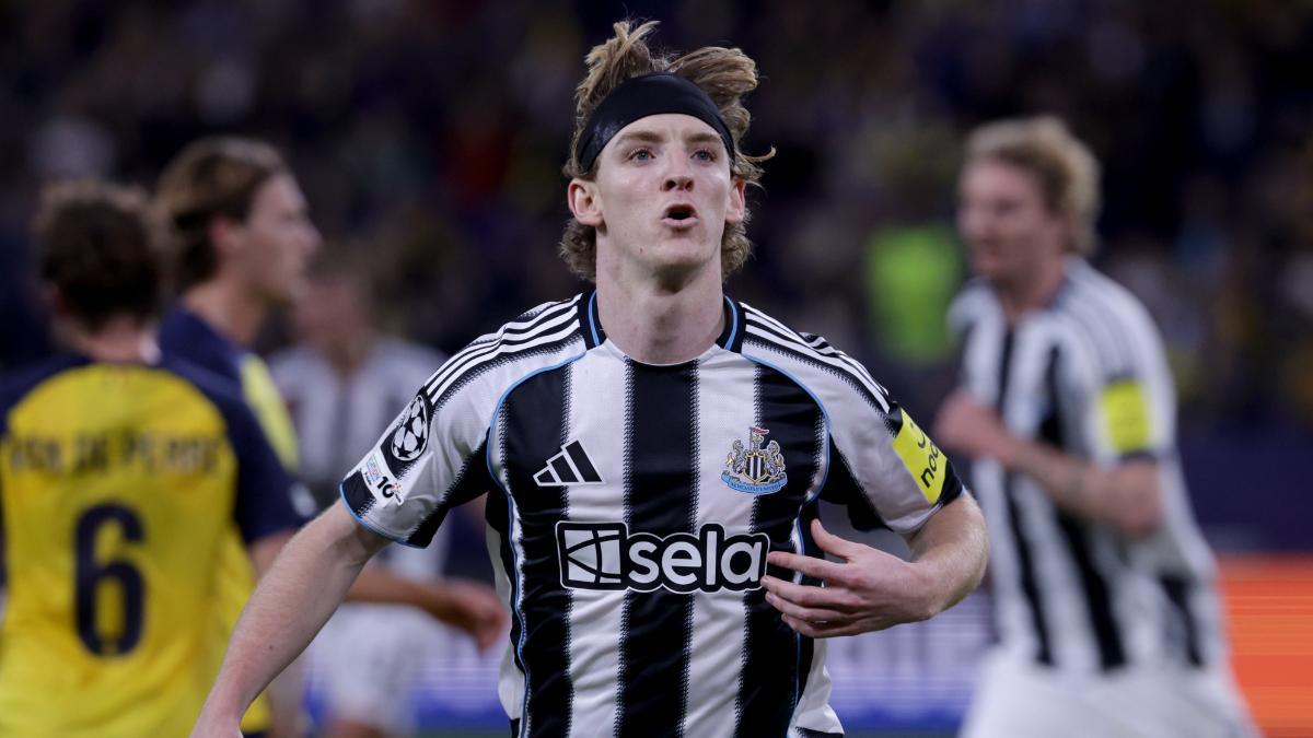 Resumen, goles y highlights del Union Saint-Gilloise 0–4 Newcastle de la segunda jornada de la Champions League