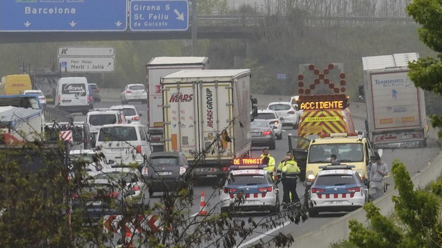 L’alliberament dels peatges augmenta la mortalitat a l’AP-7 al seu pas per Girona