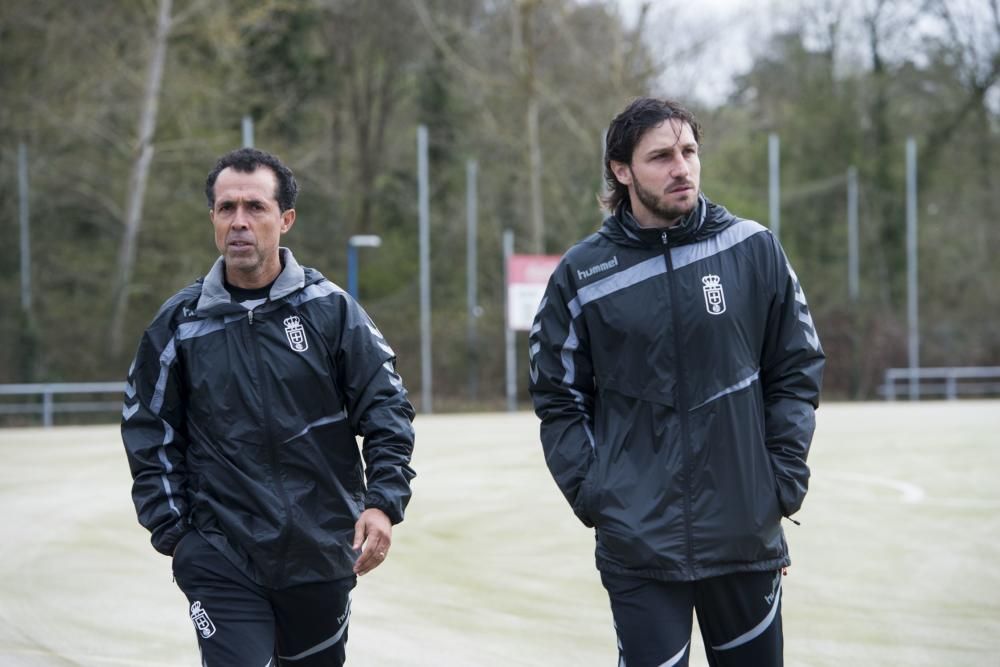 Entrenamiento del Real Oviedo