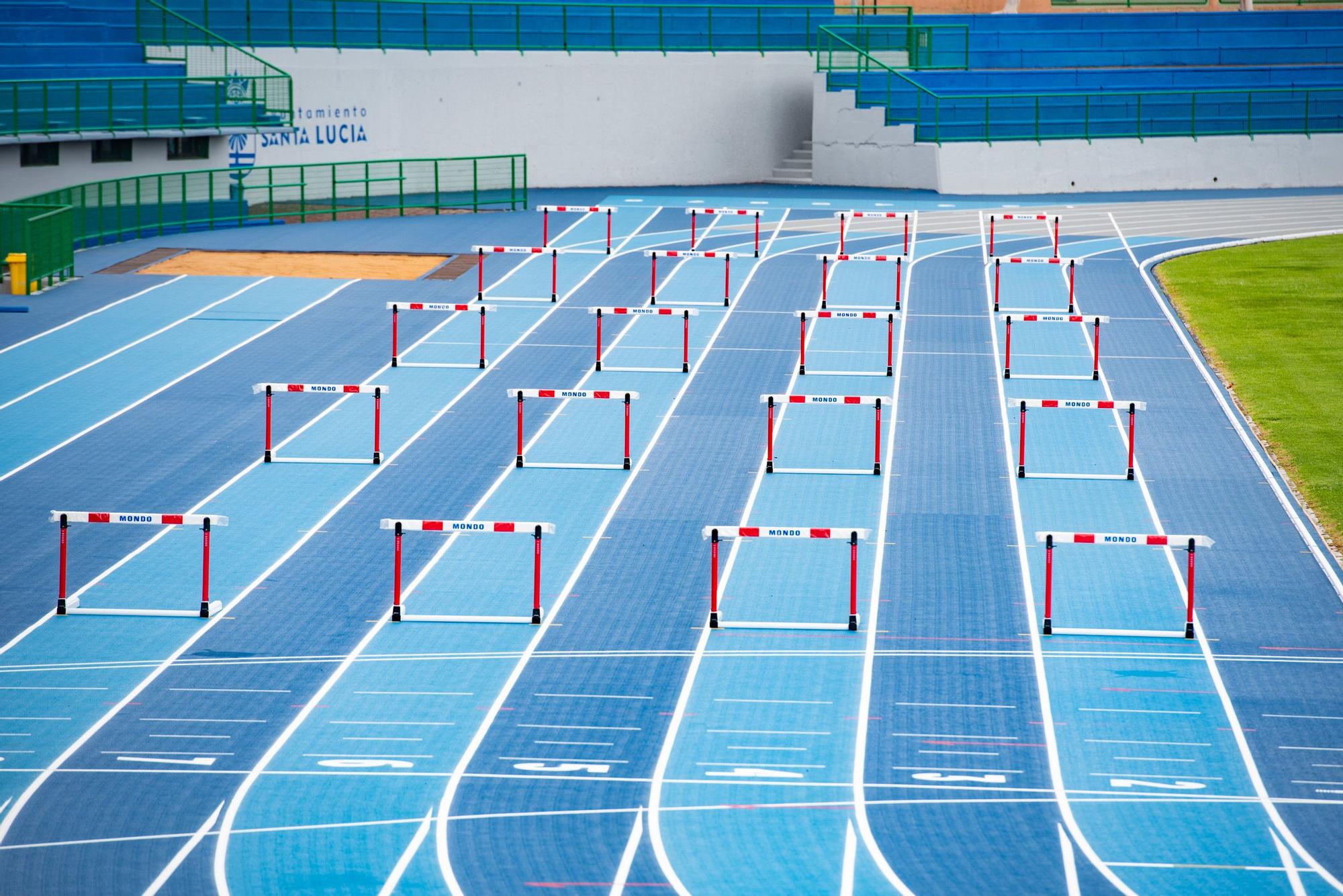 Reapertura del Estadio de Atletismo de Vecindario