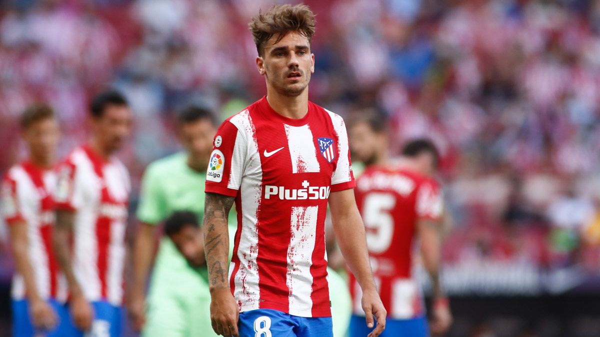 Griezmann en el Wanda Metropolitano