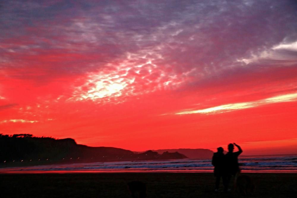 Atardecer en Salinas.