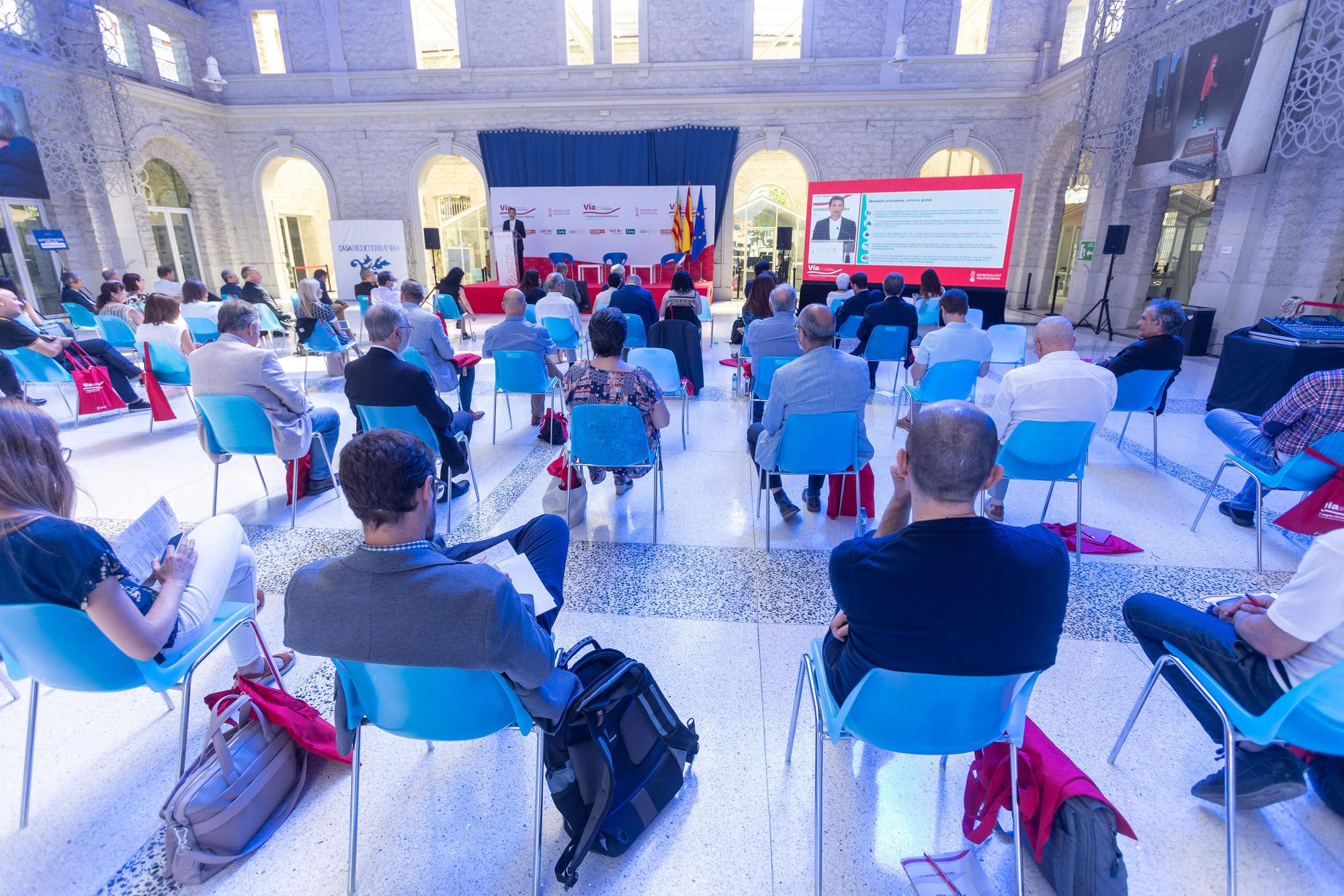 V Congreso de Economía Valenciana en Casa del Mediterráneo