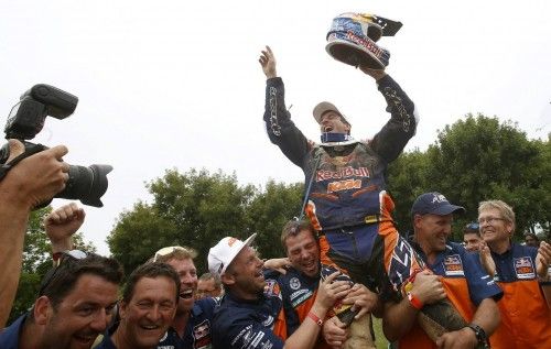 Quinta victoria de Marc Coma en el Dakar