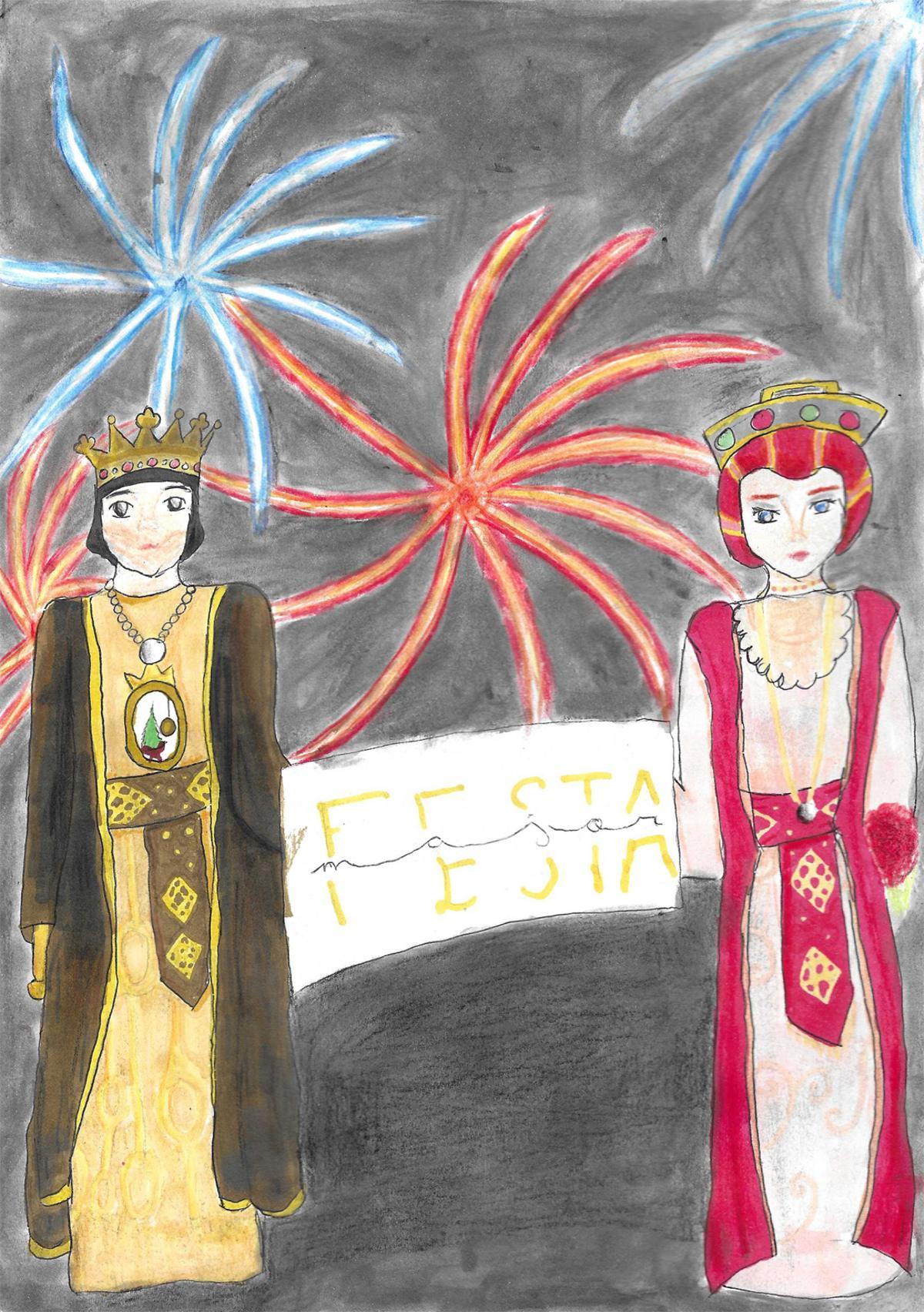 La il·lustració de Dorian Rodríguez García, una de les finalistes