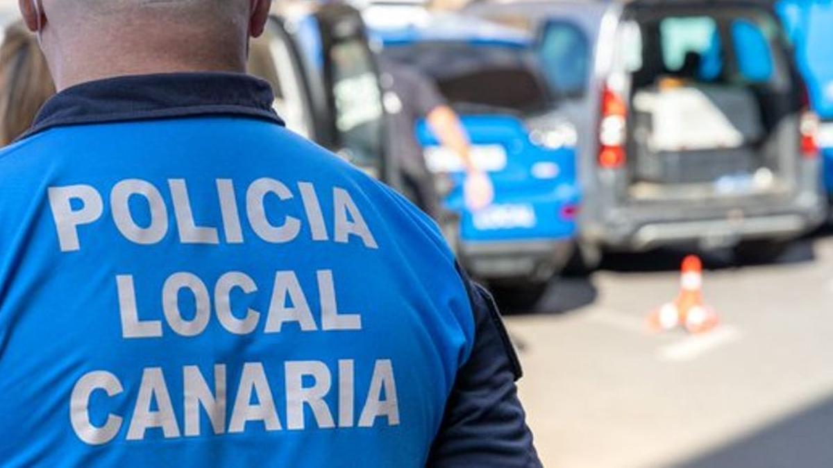 Un agente de la Policía Local de Santa Cruz de Tenerife