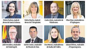 Les alcaldies del PSC es recol·loquen