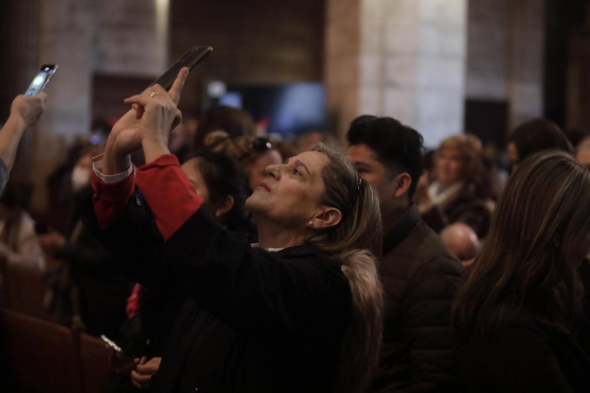 El 'Vuit de la Seu' ilumina la Catedral de Mallorca