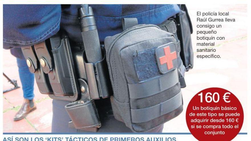 Kit de primeros auxilios de primera respuesta tipo mochila