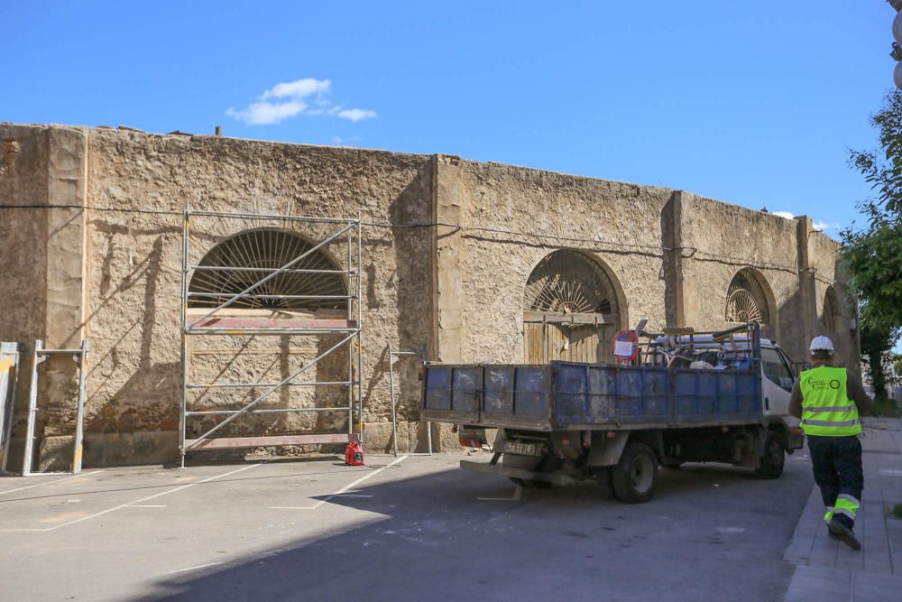 Así está la plaza de toros de Orihuela antes de se