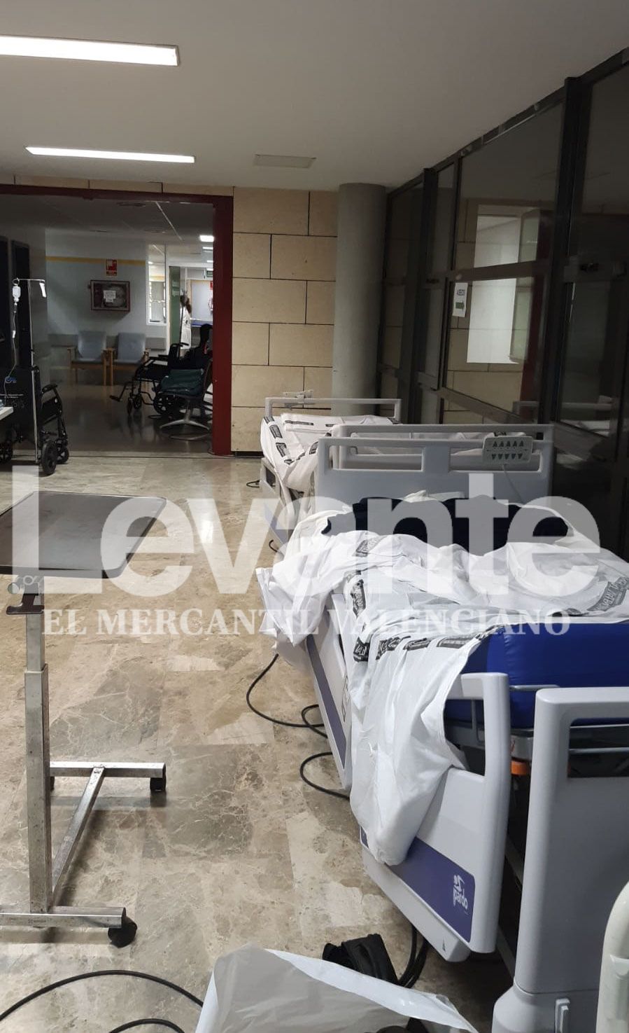 El Hospital de la Ribera, colapsado por la tercera ola de coronavirus