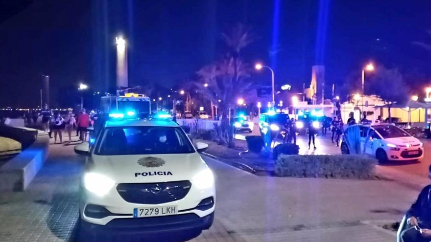 Paralizadas en Palma tres fiestas por incumplir la normativa anticovid