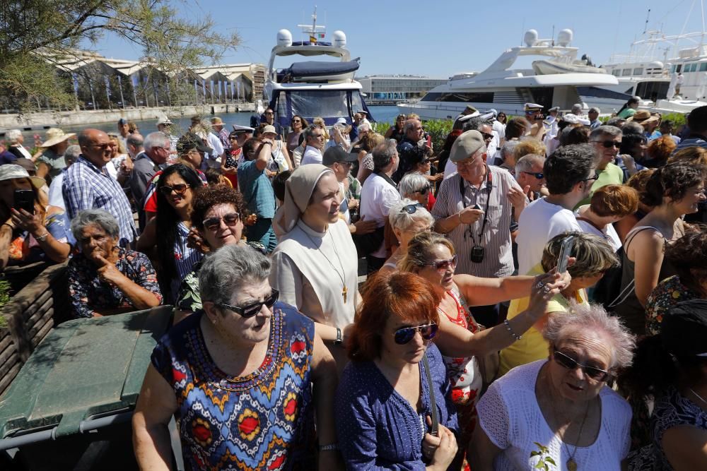 Celebración de la Virgen del Carmen en València