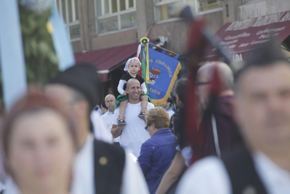 Celebración del Día d'Asturies en Gijón