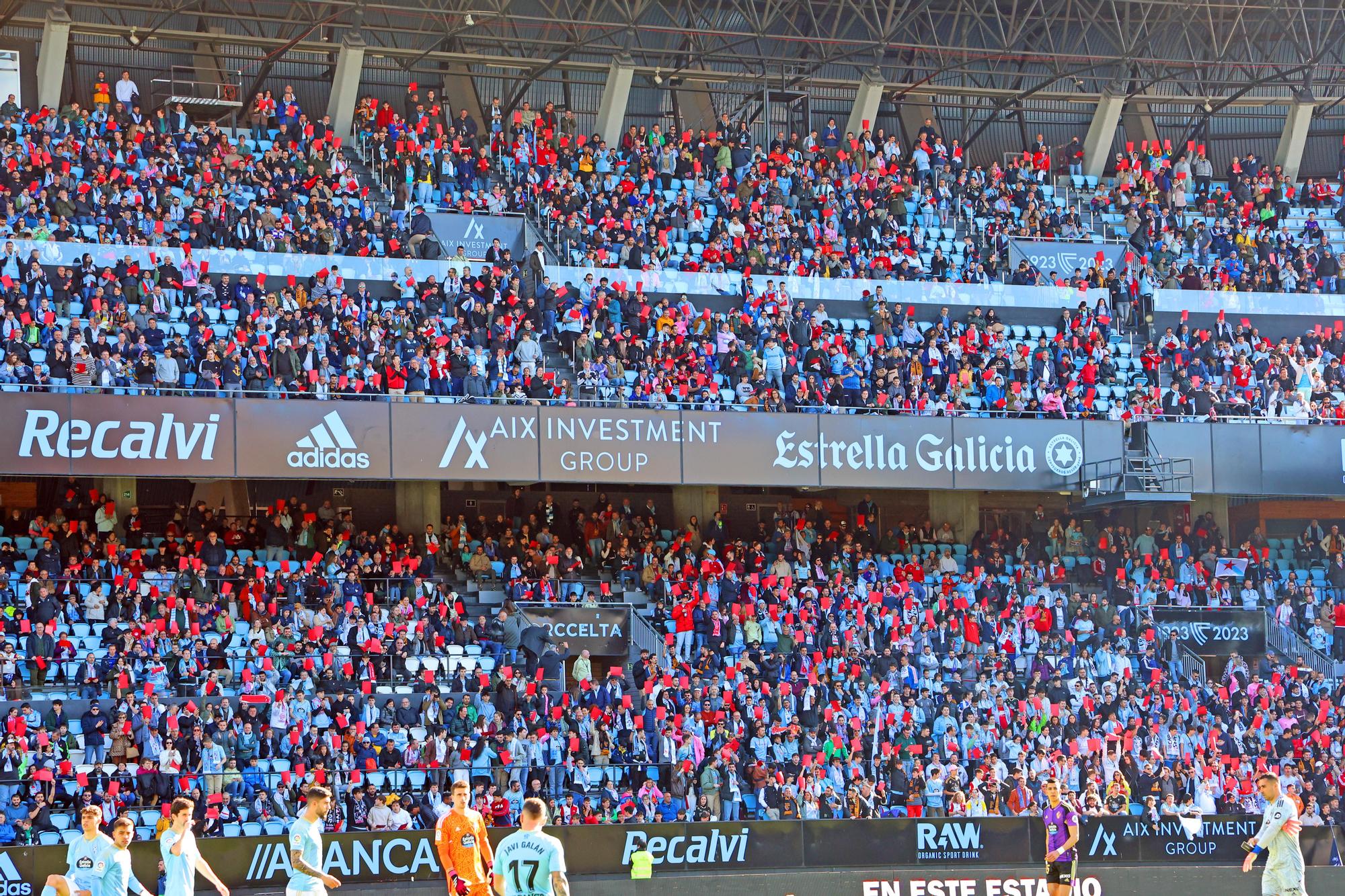 Las mejores imágenes del Celta-Valladolid (3-0)