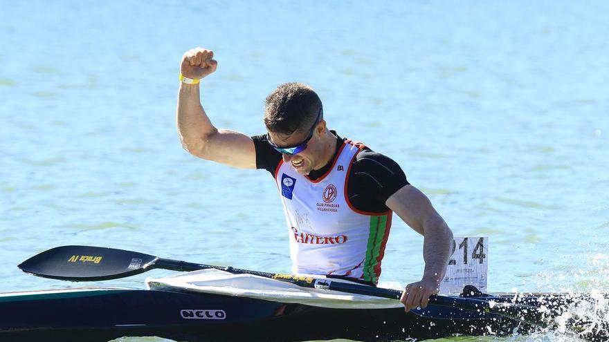 Piragüismo: El maliayés Miguel Serrano (El Gaitero), campeón de España sub-23 de Invierno, en Sevilla