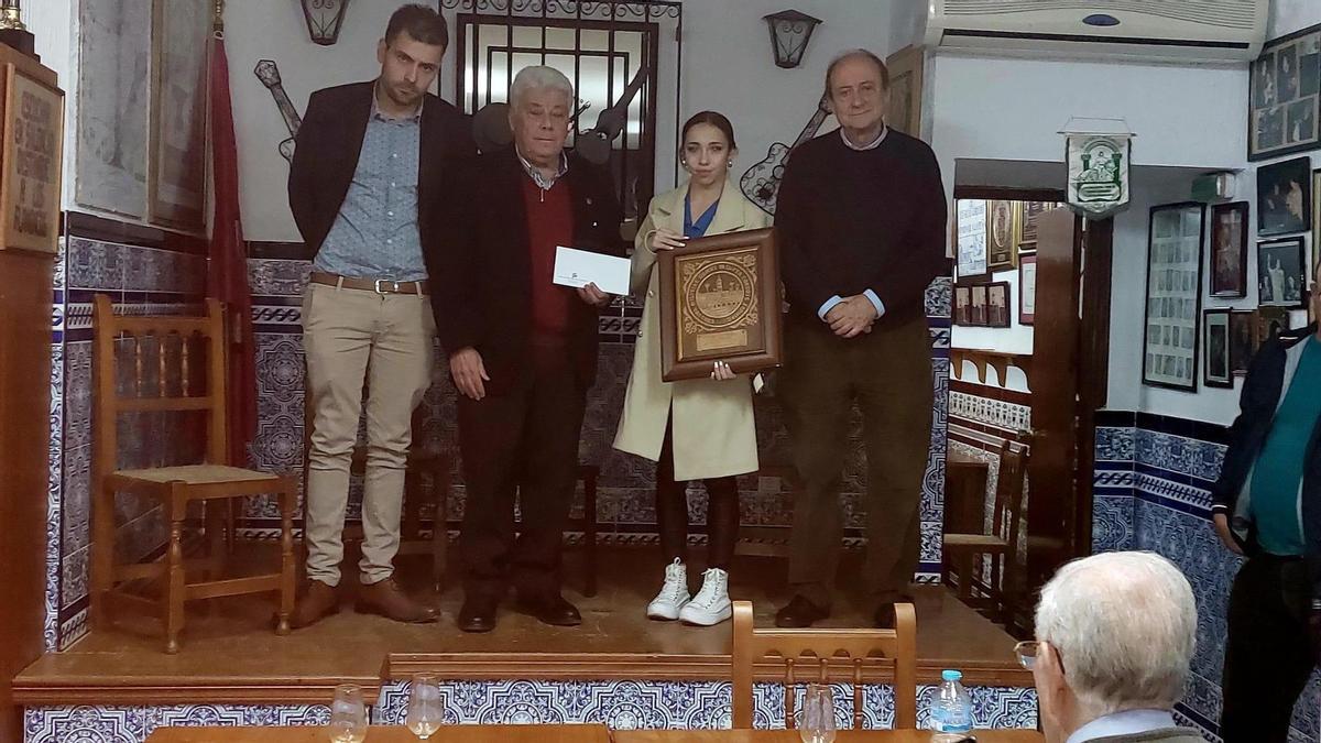 Acto de entrega del Premio Agustín Gómez.