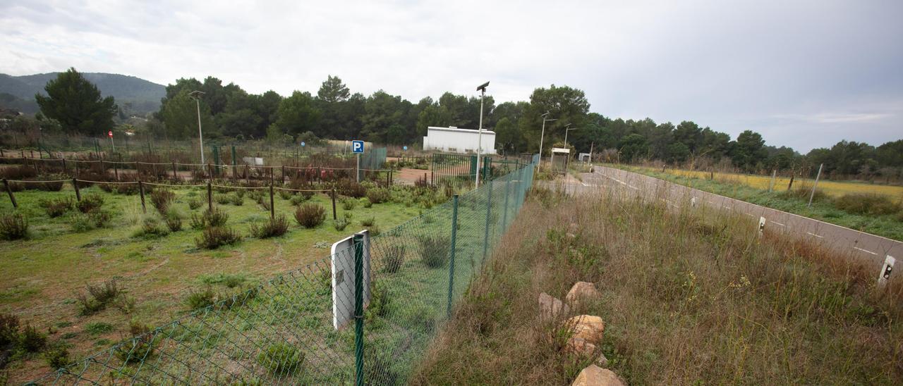 Imagen del terreno donde se ubicarán las instalaciones.