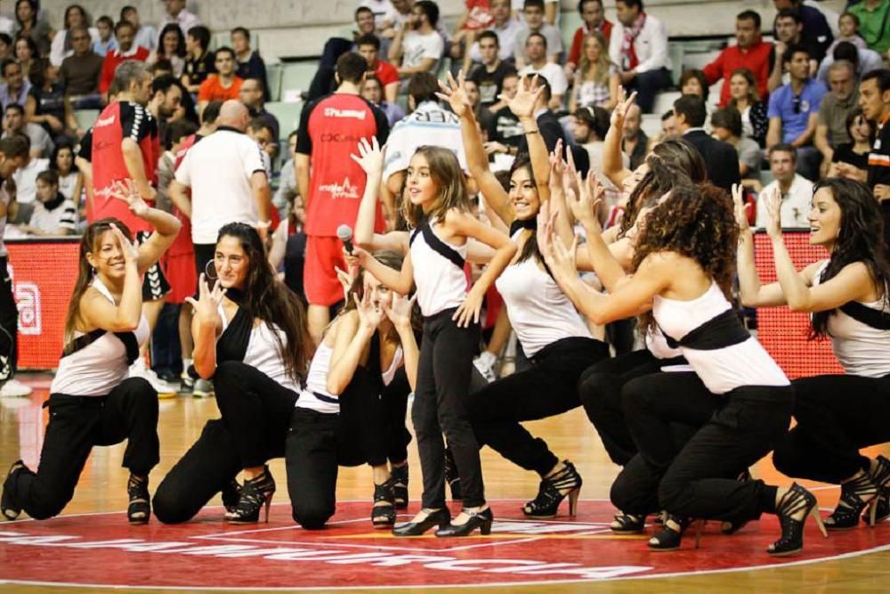 Las cheerleaders del CB Murcia, desde sus comienzo