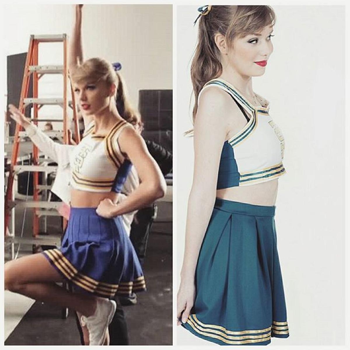 Lotte Lutjes vestida de Taylor Swift