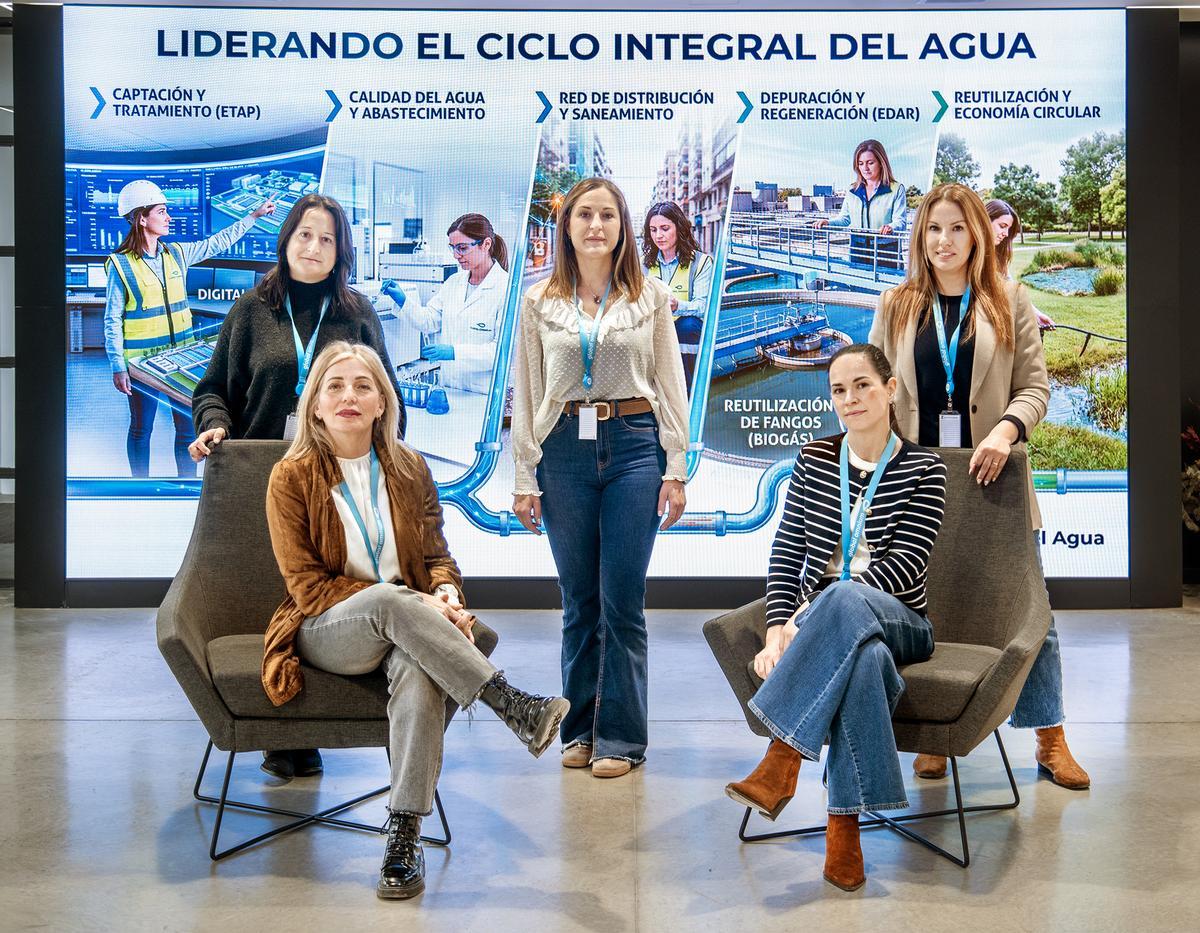 Las guardianas del agua no paran tampoco el 8-M