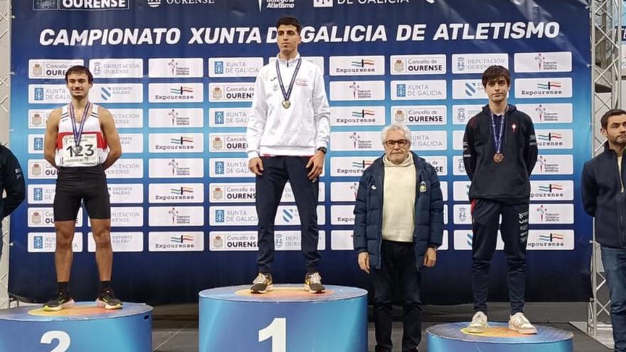 Mehdi Nabaoui revalida su título de campeón gallego en los 3.000 metros
