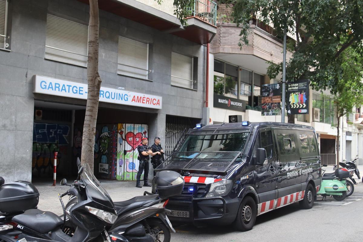 Operativo policial en Barcelona contra el tráfico de cocaína
