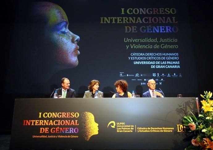 La ministra de Justicia en Funciones, Dolores Delgado en Gran Canaria