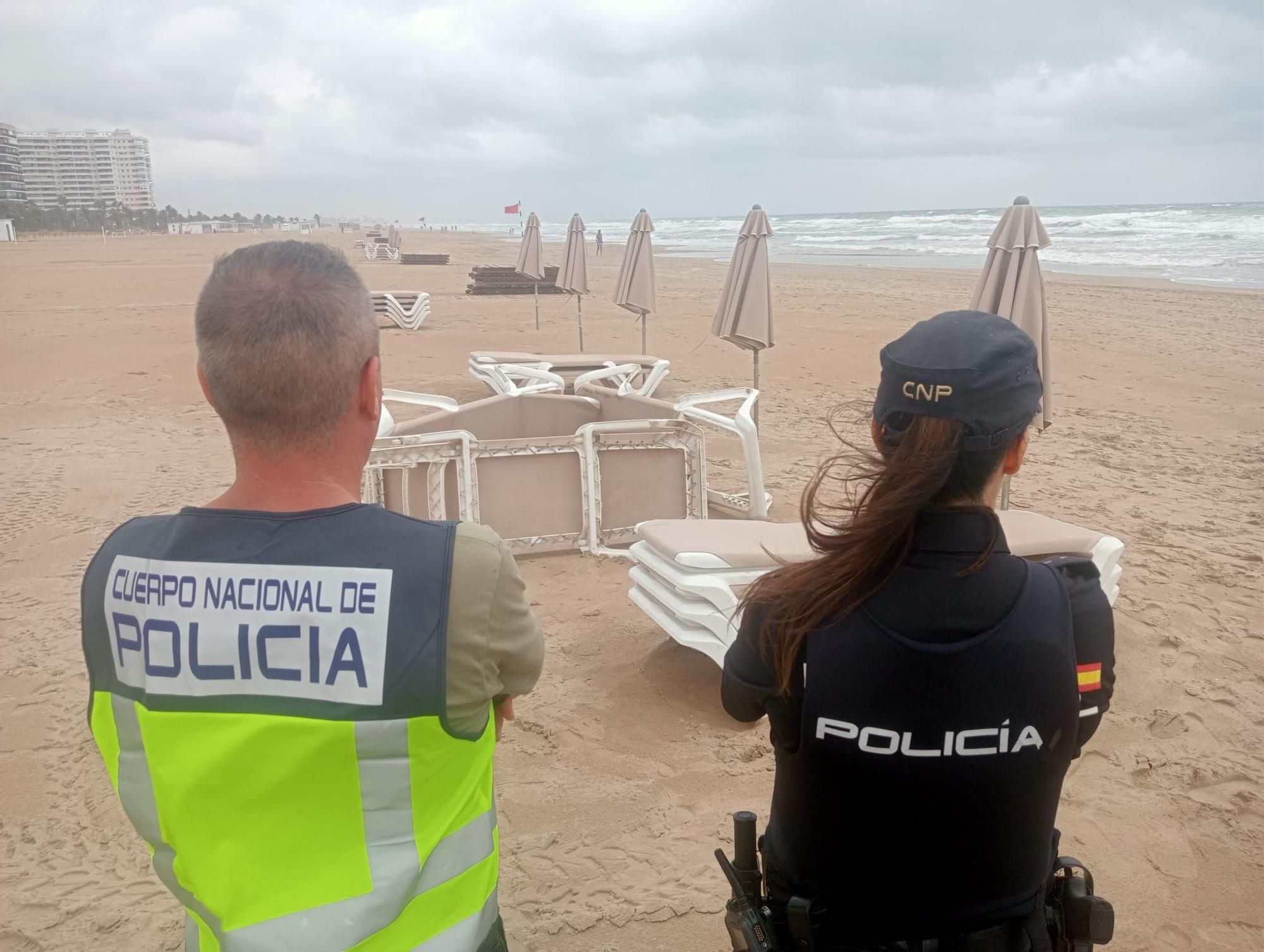 Encuentran una pierna humana y una cadera en una playa de Valencia