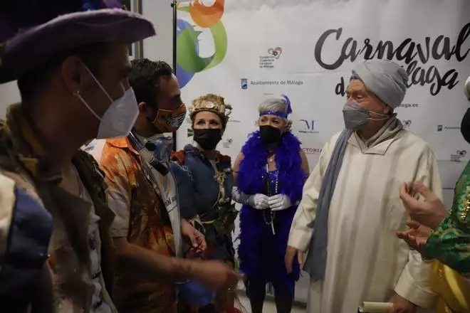 El Cervantes se disfraza para la final del COAC de Málaga 2022