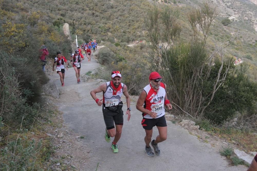 Ruta de las Fortalezas 2018 subida del Monte del Calvario