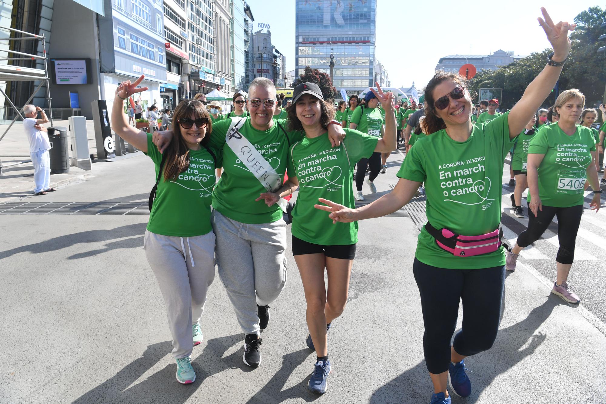 La Carrera contra el Cáncer tiñe de verde la ciudad