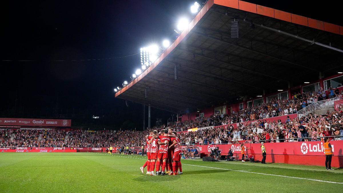 Girona - Almería: El gol de Stuani