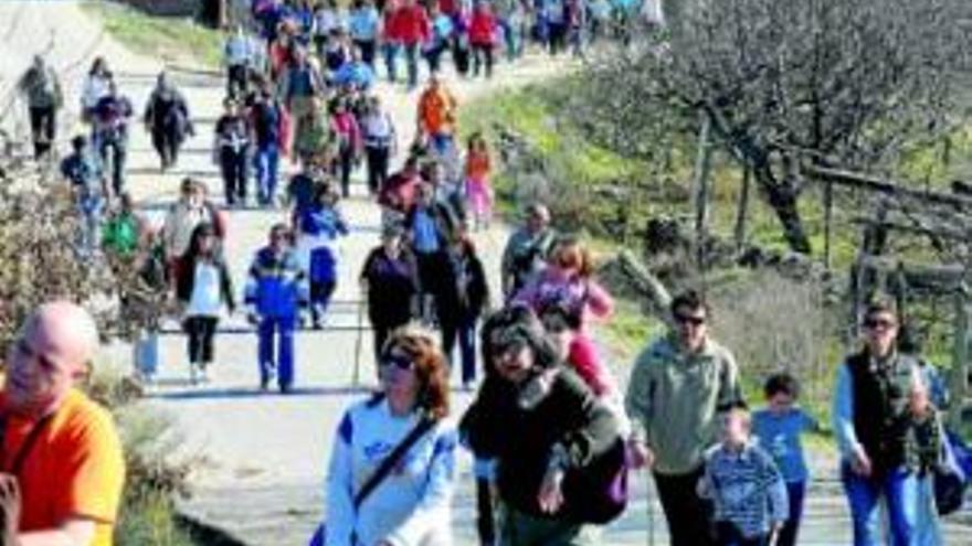 La Vera reúne a 11.000 personas en el camino que siguió Carlos V