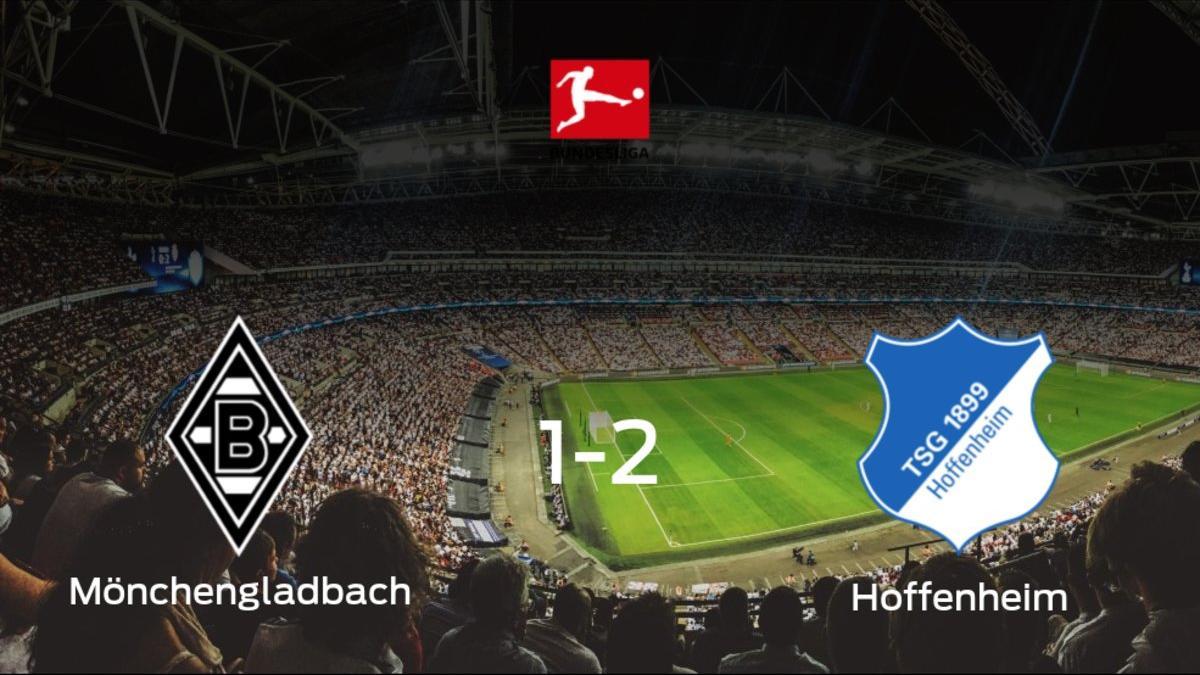 El Hoffenheim gana 1-2 al Borussia Mönchengladbach y se lleva los tres puntos
