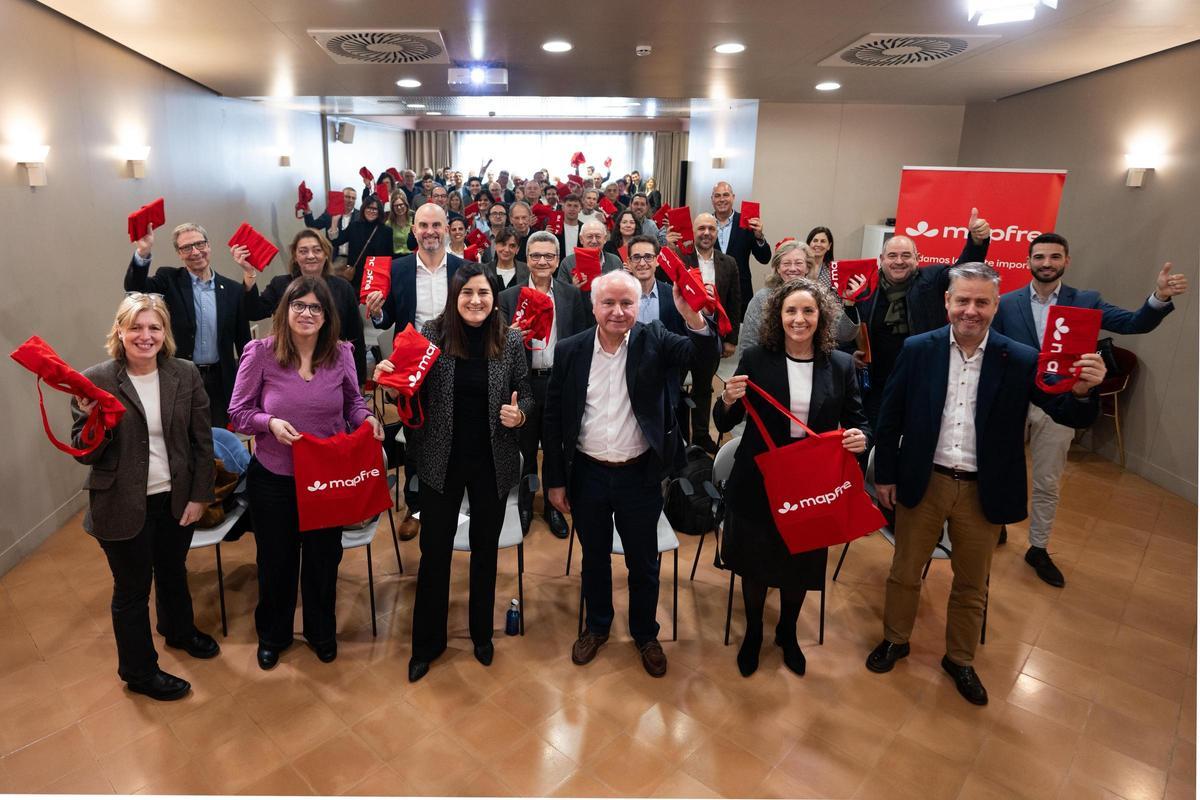 Mapfre presenta la nova identitat corporativa a Girona.
