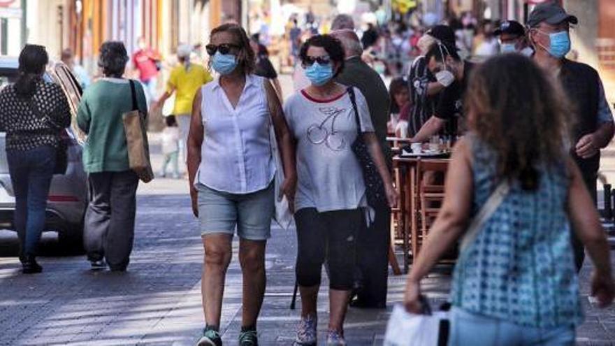 La calle de La Carrera, en el casco de La Laguna. | | MARÍA PISACA