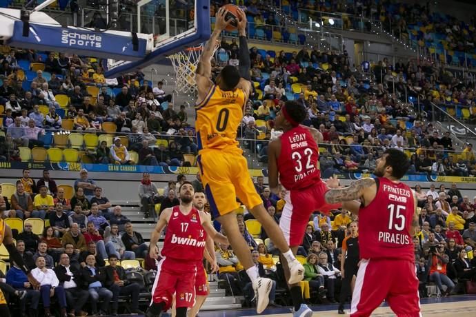 21.03.19. Las Palmas de Gran Canaria. Baloncesto Euroliga temporada 2018-19. Herbalife Gran Canaria - Olimpiacos Piraeus. Gran Canaria Arena Foto Quique Curbelo  | 21/03/2019 | Fotógrafo: Quique Curbelo